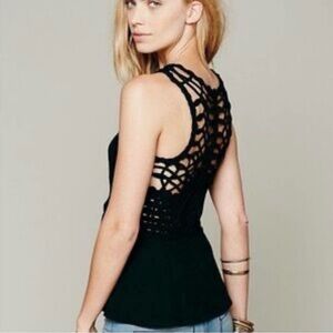 NWT Free People Peplum Tank